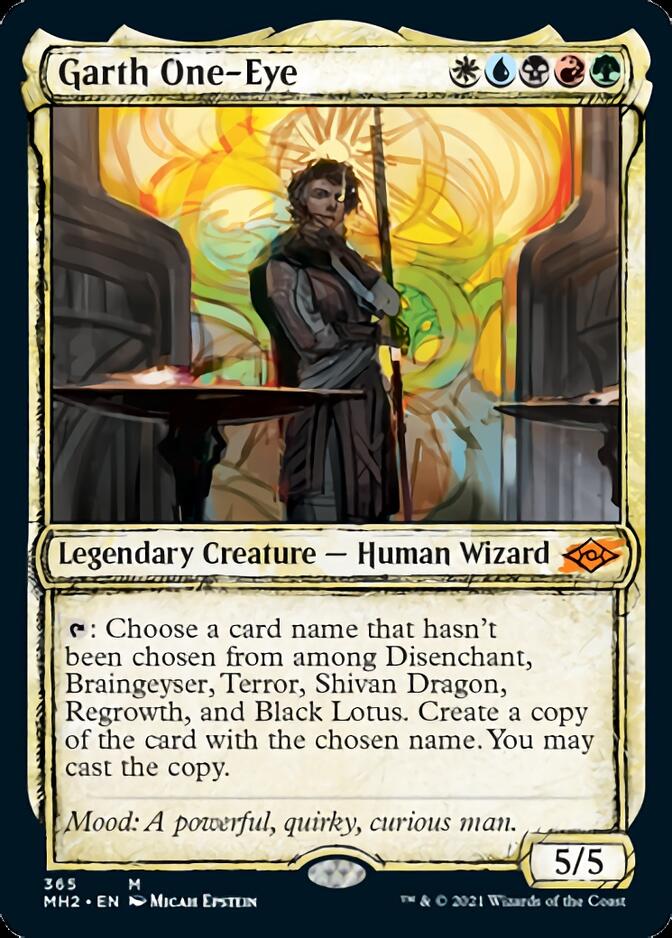 Garth One-Eye (Sketch) [Modern Horizons 2] - Destination Retro