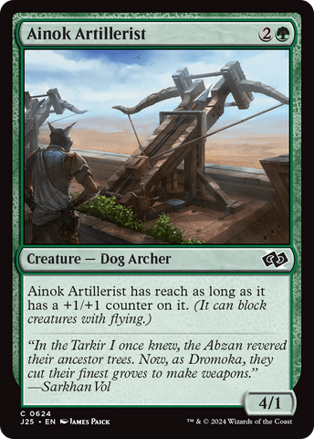 Ainok Artillerist [Foundations Jumpstart] - Destination Retro