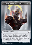 Devil // Zariel, Archduke of Avernus Emblem Double-Sided Token [Dungeons & Dragons: Adventures in the Forgotten Realms Tokens] - Destination Retro