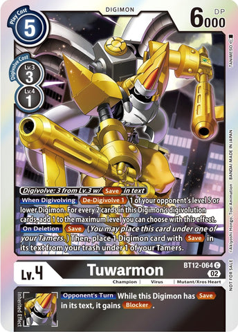 Tuwarmon [BT12-064] (Box Topper) [Across Time] - Destination Retro