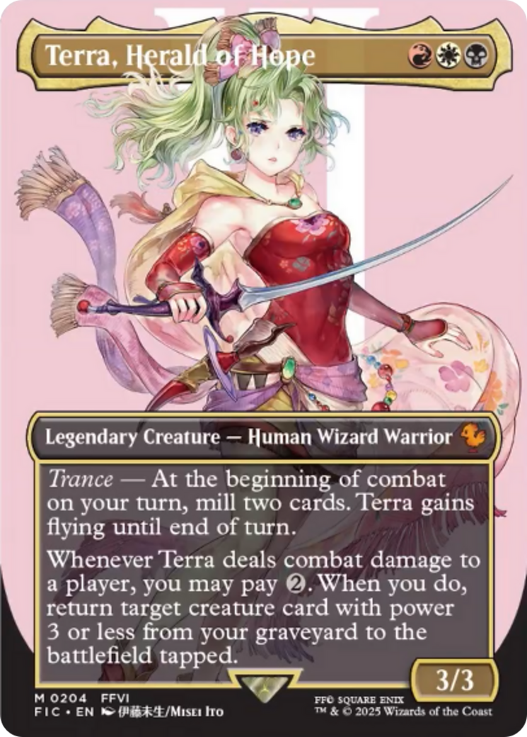Terra, Herald of Hope (Borderless) [FINAL FANTASY Commander] - Destination Retro