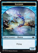 Illusion (005) // Construct (017) Double-Sided Token [Modern Horizons Tokens] - Destination Retro