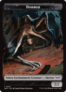 Horror // Manifest Double-Sided Token [Duskmourn: House of Horror Tokens] - Destination Retro