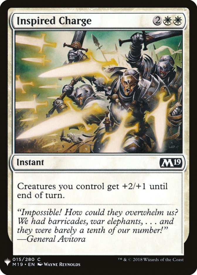 Inspired Charge [Mystery Booster] - Destination Retro