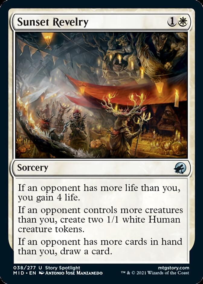 Sunset Revelry [Innistrad: Midnight Hunt] - Destination Retro