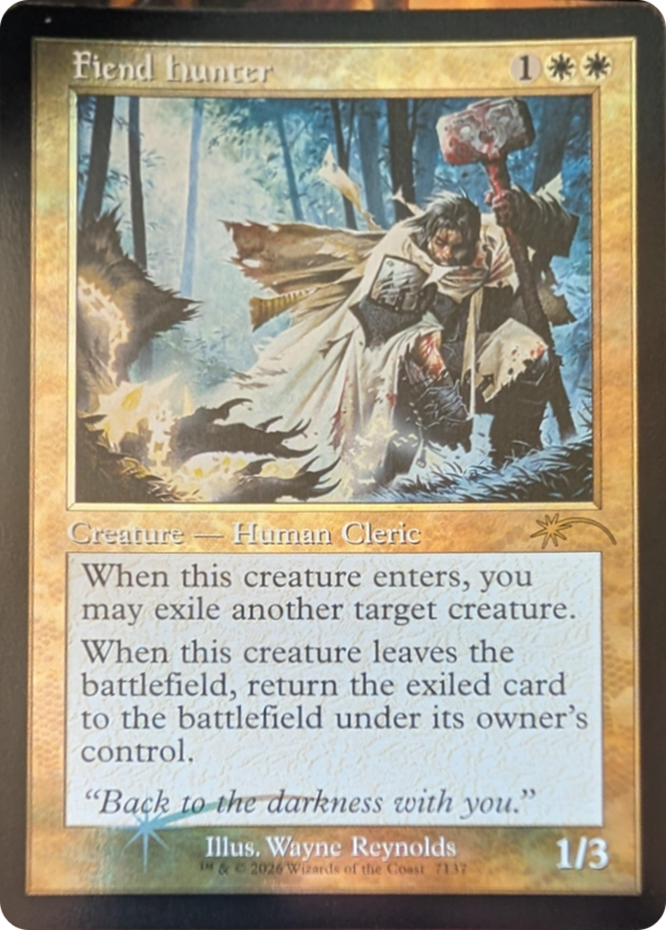 Fiend Hunter (Retro Frame) [Secret Lair Drop Series] - Destination Retro
