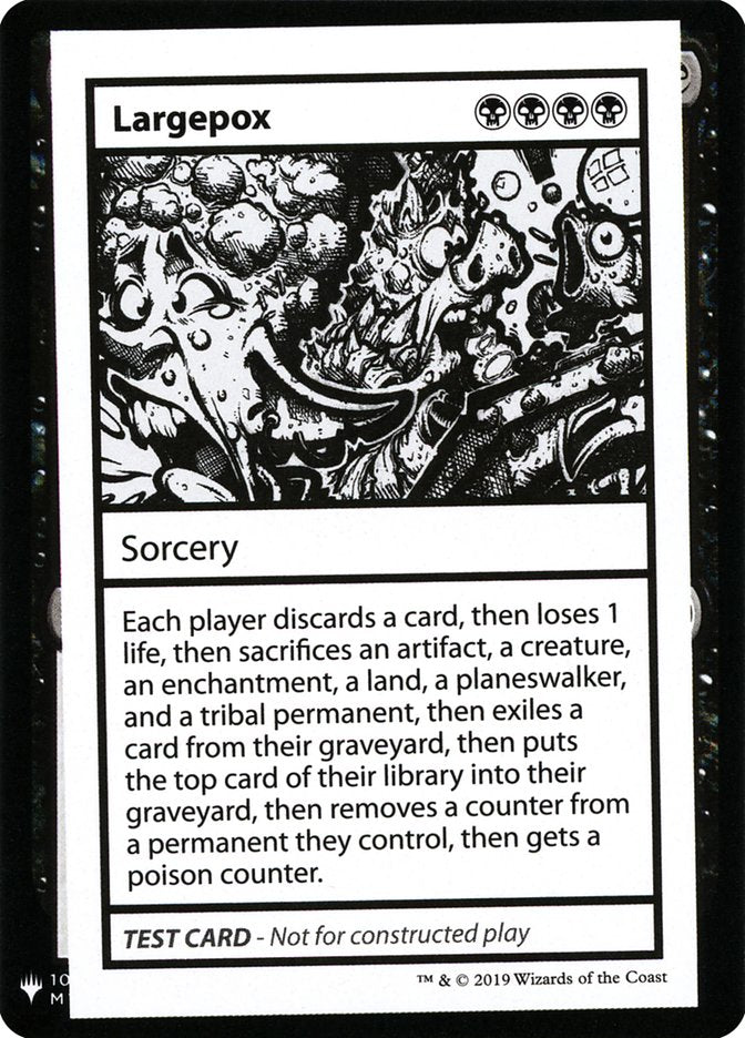 Largepox [Mystery Booster Playtest Cards] - Destination Retro