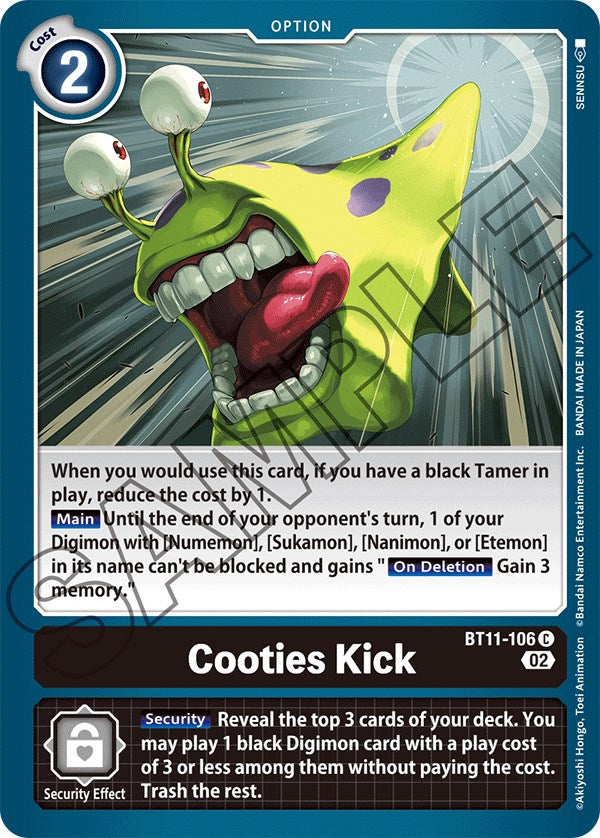 Cooties Kick [BT11-106] [Dimensional Phase] - Destination Retro