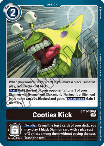Cooties Kick [BT11-106] [Dimensional Phase] - Destination Retro
