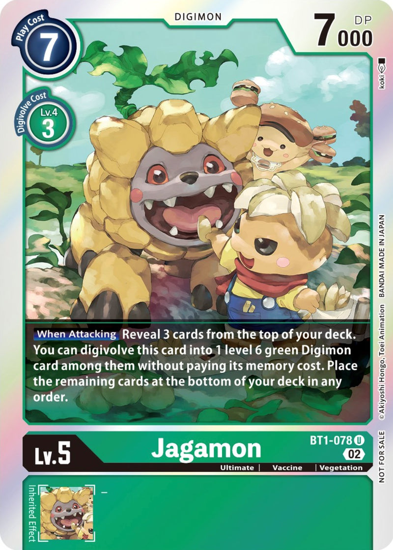 Jagamon [BT1-078] (Official Tournament Pack Vol. 7) [Release Special Booster Promos] - Destination Retro