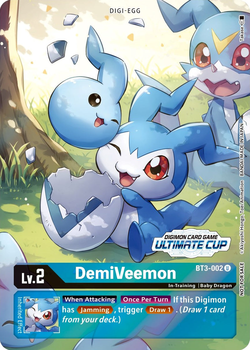 DemiVeemon [BT3-002] (April Ultimate Cup 2022) [Release Special Booster Promos] - Destination Retro