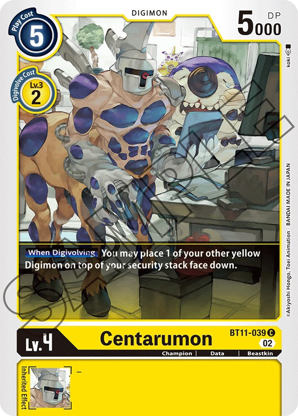 Centarumon [BT11-039] [Dimensional Phase] - Destination Retro
