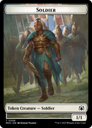 Soldier // Insect Double-Sided Token [March of the Machine Commander Tokens] - Destination Retro