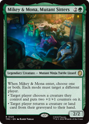 Mikey & Mona, Mutant Sitters [Teenage Mutant Ninja Turtles Commander] - Destination Retro