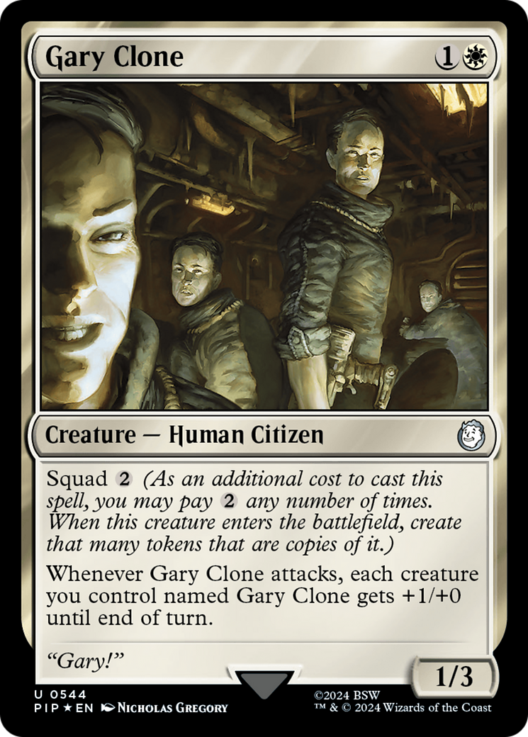 Gary Clone (Surge Foil) [Fallout] - Destination Retro