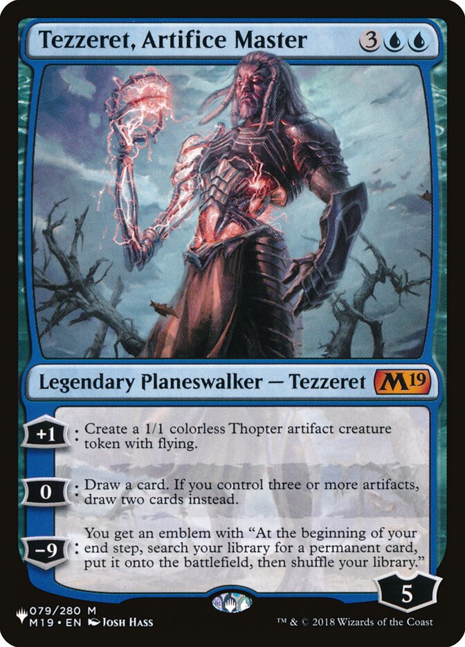 Tezzeret, Artifice Master [The List] - Destination Retro