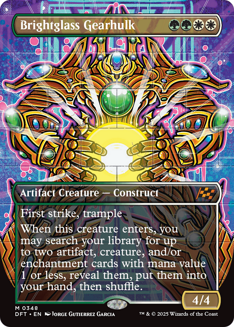 Brightglass Gearhulk (Borderless) [Aetherdrift] - Destination Retro
