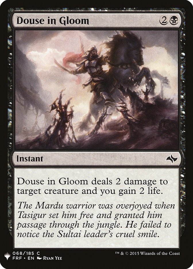Douse in Gloom [Mystery Booster] - Destination Retro