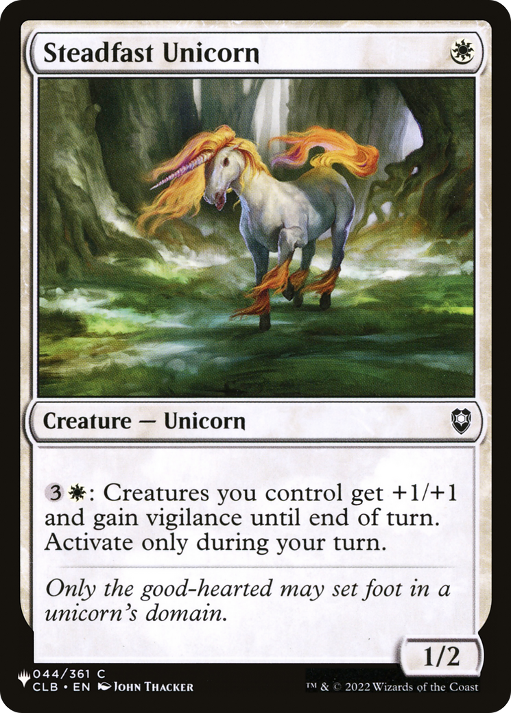Steadfast Unicorn [The List] - Destination Retro