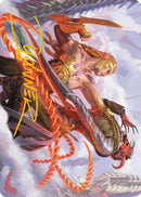 Tyvar's Stand Art Card (Gold-Stamped Signature) [Phyrexia: All Will Be One Art Series] - Destination Retro