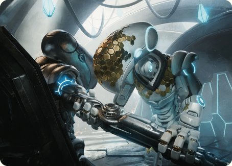 Myr Kinsmith Art Card [Phyrexia: All Will Be One Art Series] - Destination Retro
