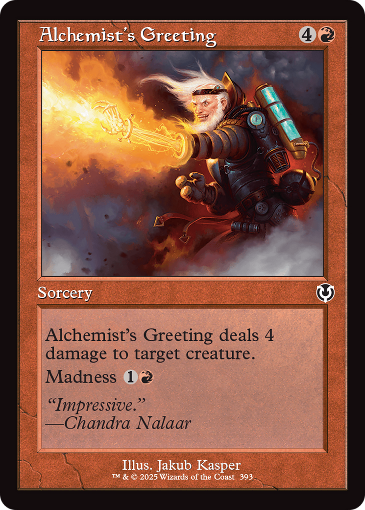 Alchemist's Greeting (Retro Frame) [Innistrad Remastered] - Destination Retro