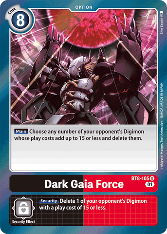 Dark Gaia Force [BT8-105] [New Awakening] - Destination Retro