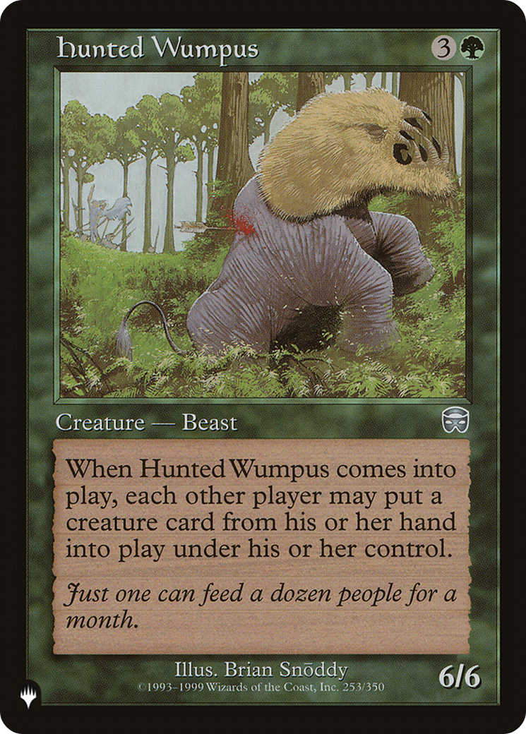 Hunted Wumpus [The List] - Destination Retro