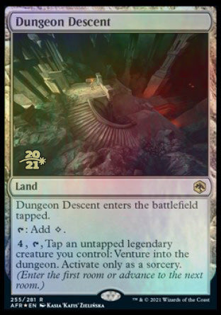 Dungeon Descent [Dungeons & Dragons: Adventures in the Forgotten Realms Prerelease Promos] - Destination Retro