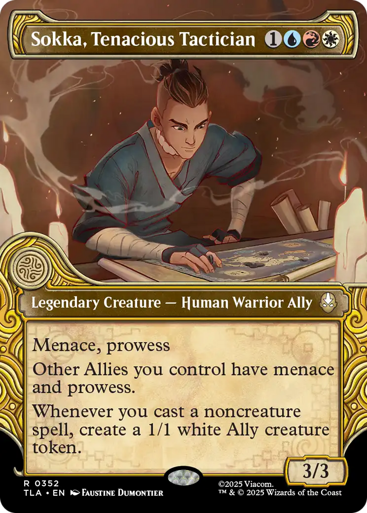 Sokka, Tenacious Tactician (Showcase) [Avatar: The Last Airbender] - Destination Retro