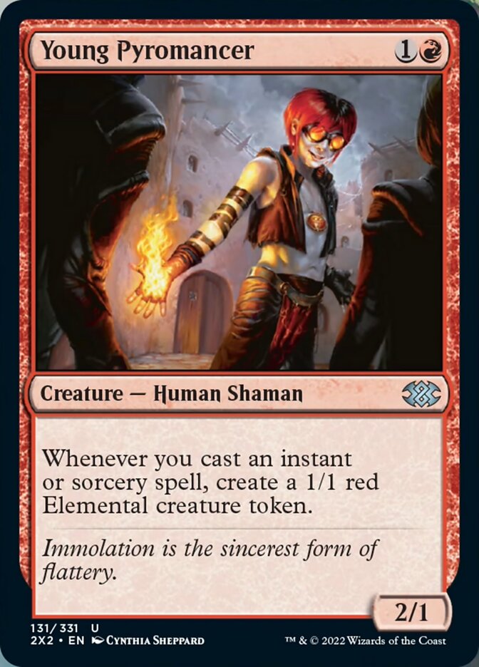 Young Pyromancer [Double Masters 2022] - Destination Retro