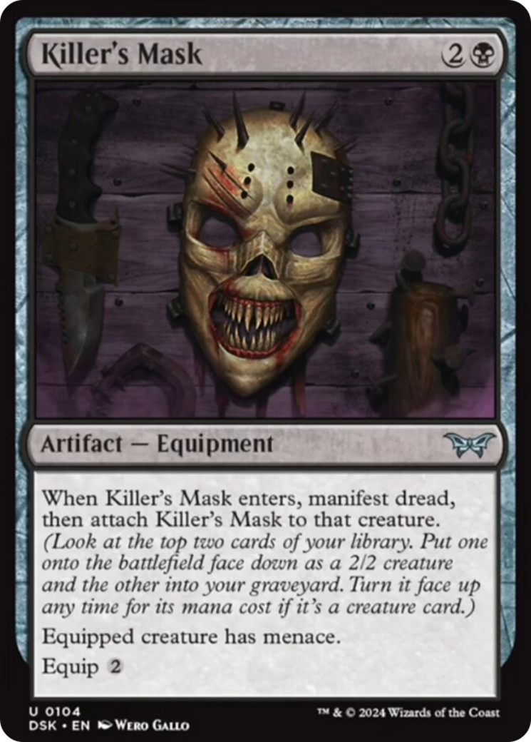 Killer's Mask [Duskmourn: House of Horror] - Destination Retro