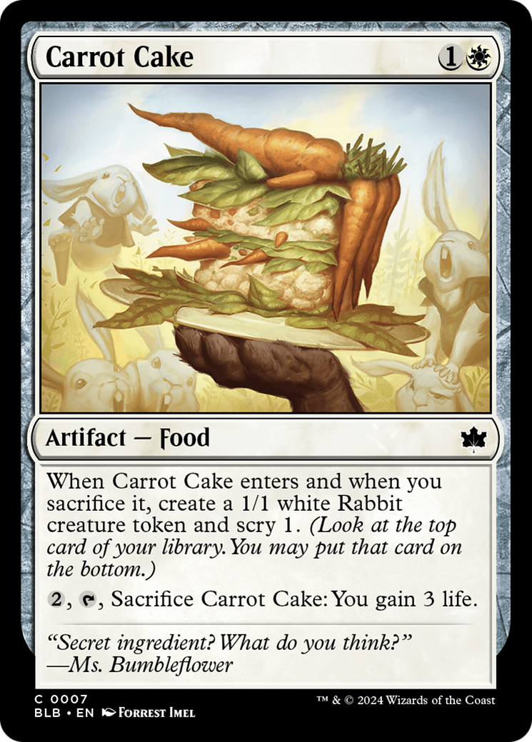 Carrot Cake [Bloomburrow] - Destination Retro