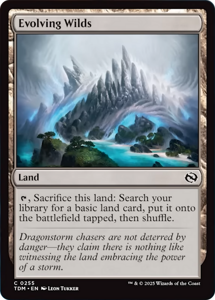 Evolving Wilds [Tarkir: Dragonstorm] - Destination Retro