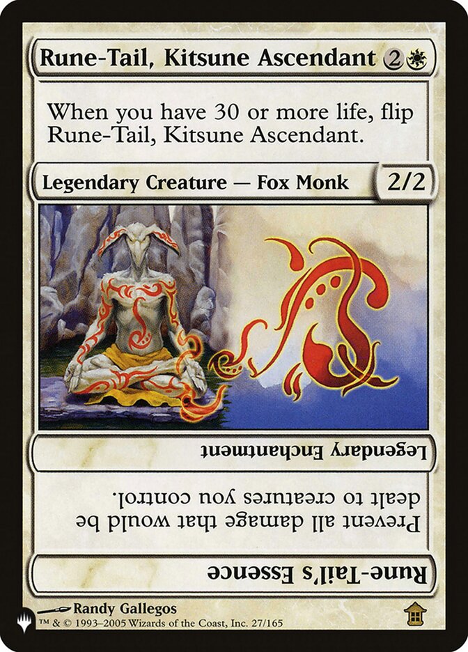 Rune-Tail, Kitsune Ascendant // Rune-Tail's Essence [The List] - Destination Retro