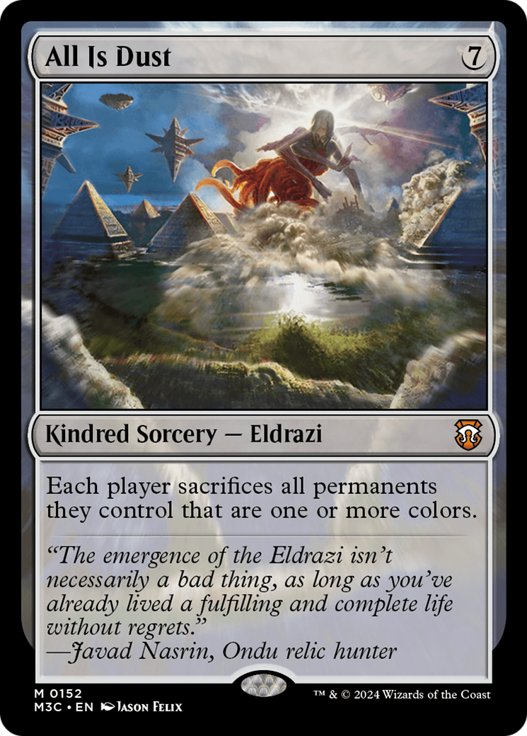 All Is Dust (Ripple Foil) [Modern Horizons 3 Commander] - Destination Retro