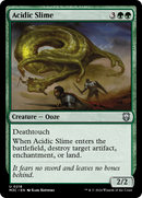 Acidic Slime (Ripple Foil) [Modern Horizons 3 Commander] - Destination Retro