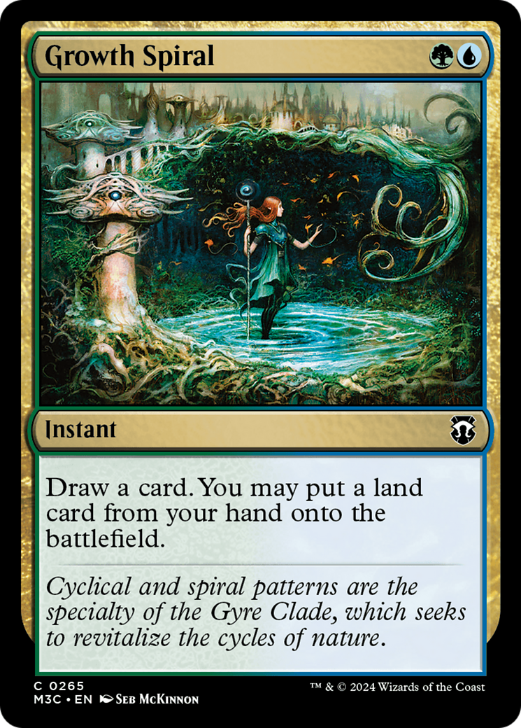 Growth Spiral (Ripple Foil) [Modern Horizons 3 Commander] - Destination Retro