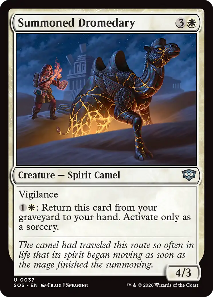 Summoned Dromedary [Secrets of Strixhaven] - Destination Retro