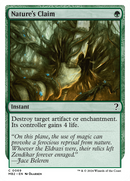 Nature's Claim (White Border) [Mystery Booster 2] - Destination Retro