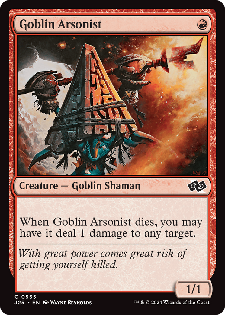 Goblin Arsonist [Foundations Jumpstart] - Destination Retro