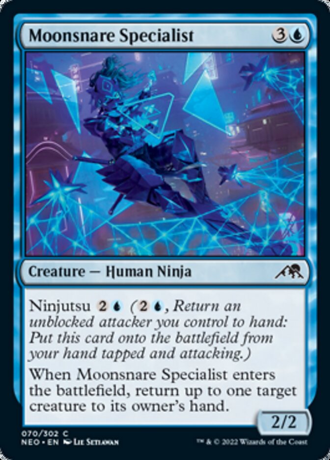 Moonsnare Specialist [Kamigawa: Neon Dynasty] - Destination Retro