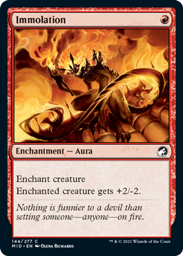 Immolation [Innistrad: Midnight Hunt] - Destination Retro