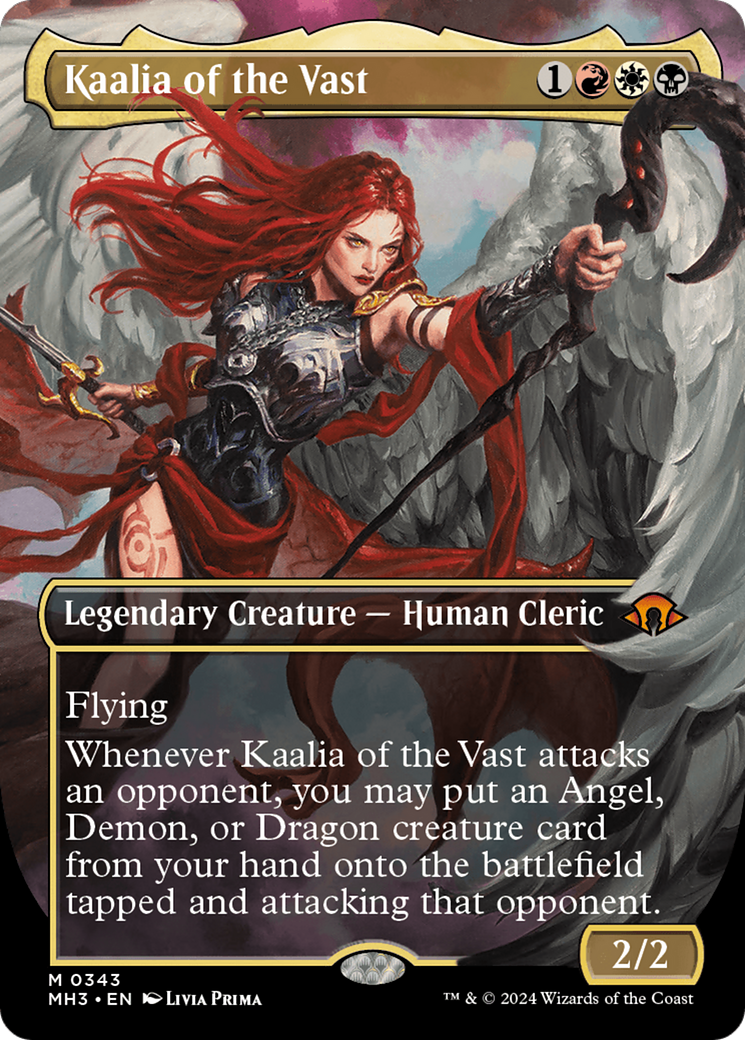 Kaalia of the Vast (Borderless) (0343) [Modern Horizons 3] - Destination Retro