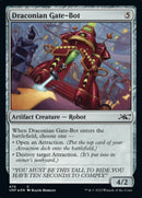 Draconian Gate-Bot (Galaxy Foil) [Unfinity] - Destination Retro