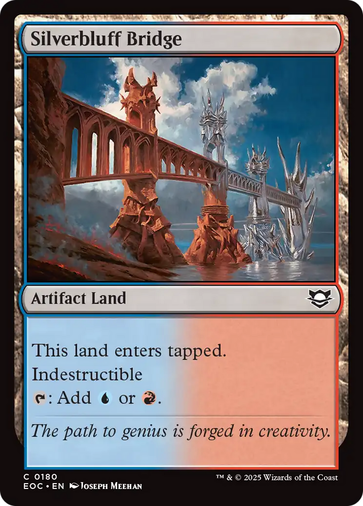 Silverbluff Bridge [Edge of Eternities Commander] - Destination Retro