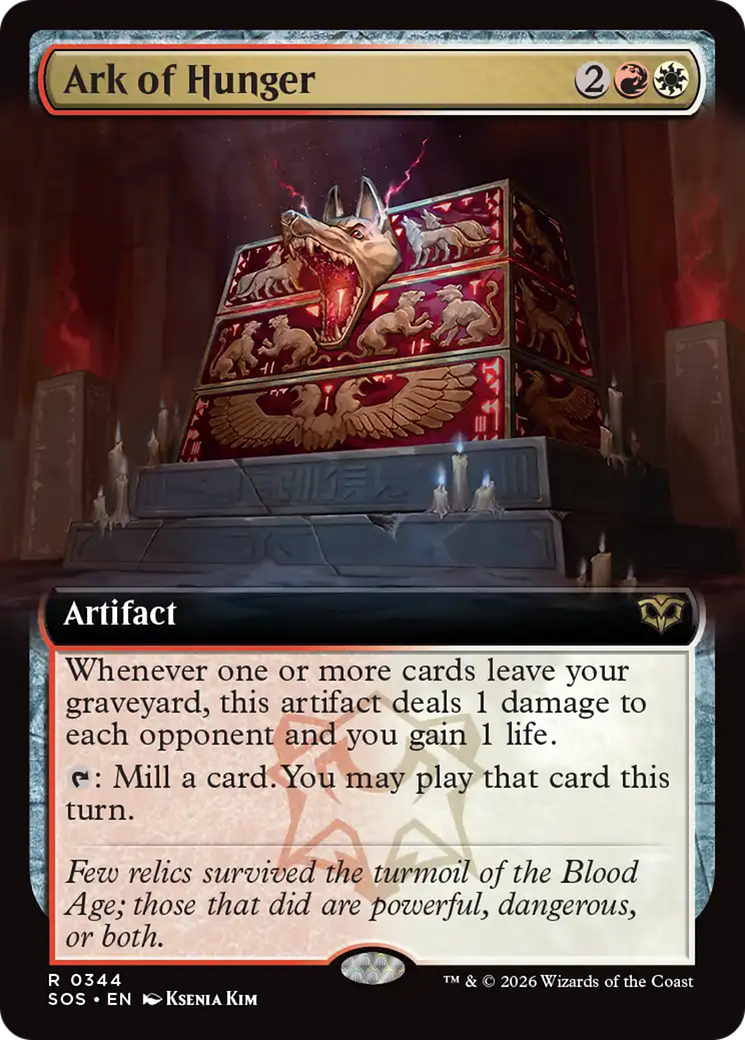 Ark of Hunger (Extended Art) [Secrets of Strixhaven] - Destination Retro