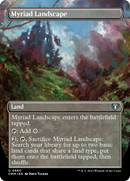 Myriad Landscape (Borderless Alternate Art) [Commander Masters] - Destination Retro