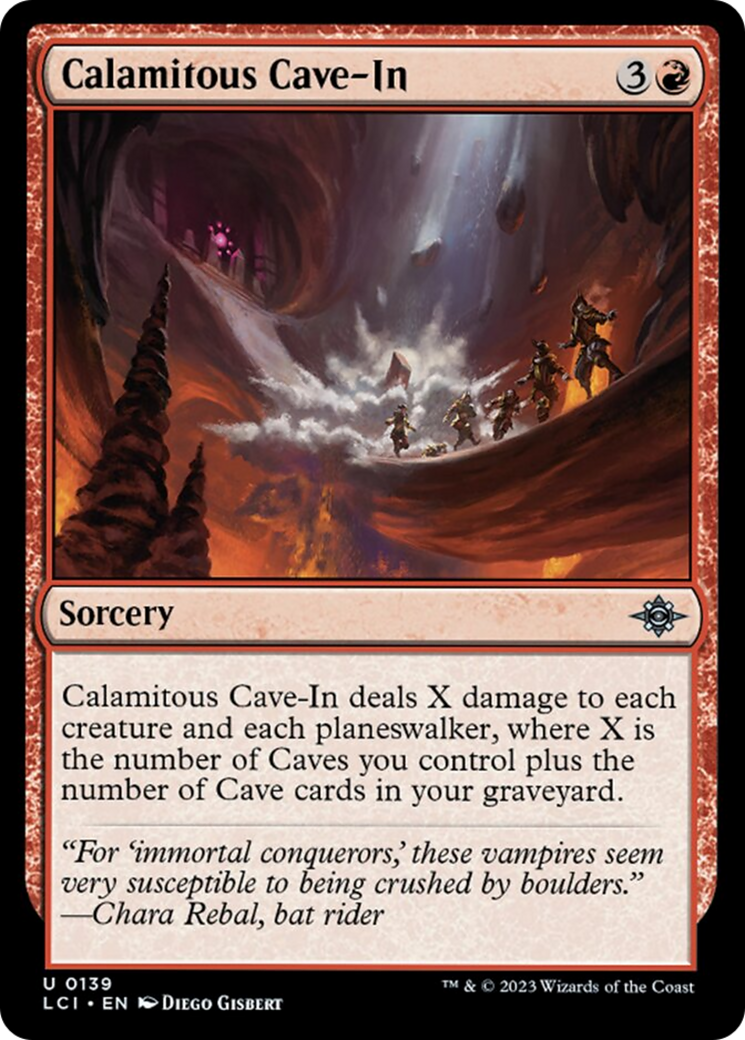 Calamitous Cave-In [The Lost Caverns of Ixalan] - Destination Retro