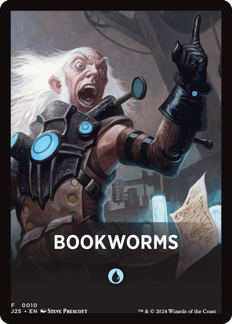 Bookworms Theme Card [Foundations Jumpstart Front Cards] - Destination Retro
